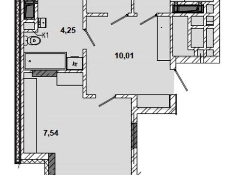 квартира по адресу Миколайчука ул., (Будинок 2)