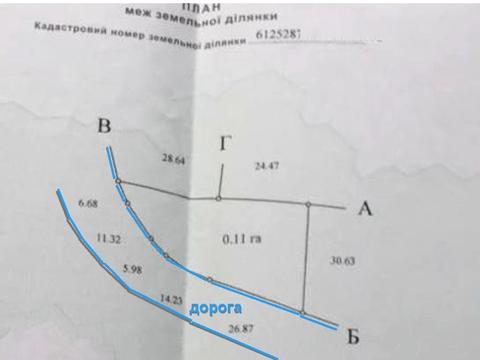 ділянка за адресою 