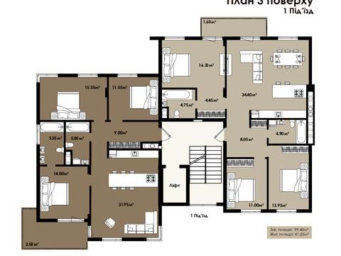 квартира за адресою Христофора Колумба вул., 8