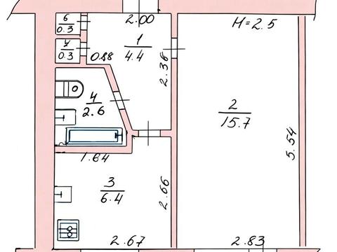 квартира по адресу мікрорайон Шахтарський, 42
