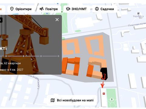 квартира за адресою Пластова вул. (Силікатна), (Будинок D5)