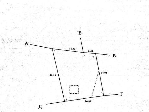 участок по адресу 
