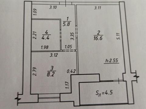 квартира за адресою Київська вул., 23, к1