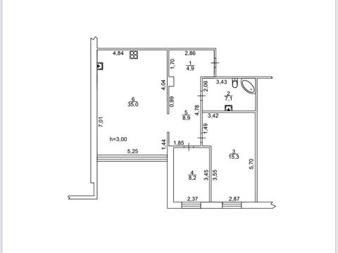 квартира за адресою Олександра Поля просп. (Кірова), 16