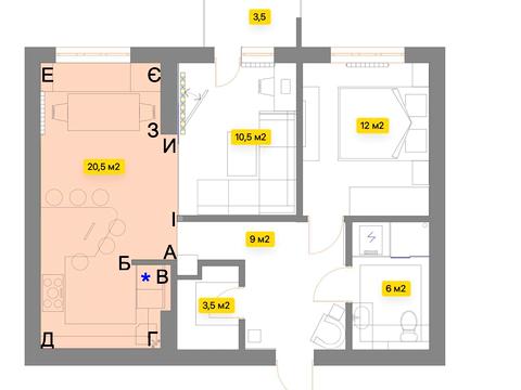 квартира за адресою Княгині Ольги вул., 100л