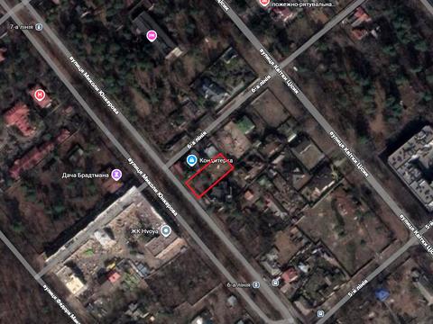 участок по адресу Миколи Юнкерова ул., 36-А