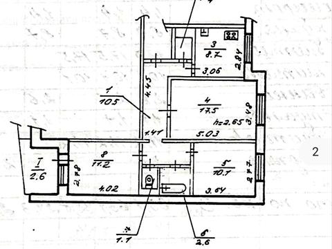 квартира по адресу Тополя-3 жилой массив ул., 1