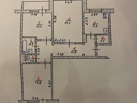 квартира за адресою Якова Гальчевського вул. (Гайдара), 27/1