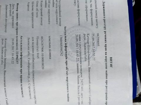 ділянка за адресою 