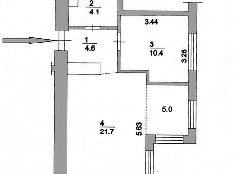 квартира по адресу Днепровская набережная ул., 16-Д