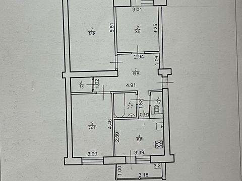 квартира за адресою Чорновола вул., 132
