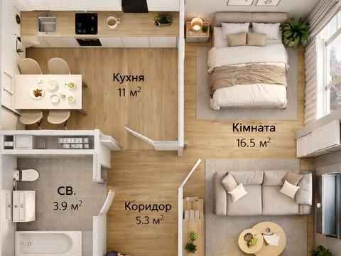 квартира по адресу Полковника Нечая ул., 6