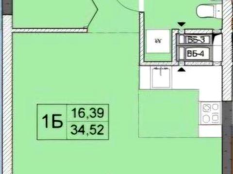 квартира по адресу Олеся Бердника ул., 1-В