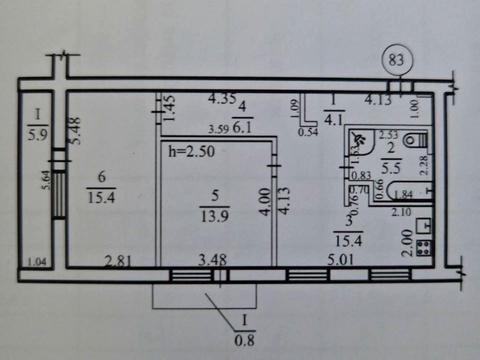 квартира за адресою Дніпро, Квартальна вулиц вул. (Гладкова), 36