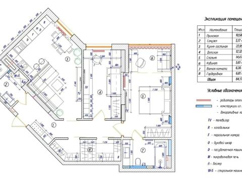 квартира по адресу Патриарха Мстислава Скрипника ул., 40