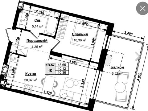 квартира за адресою Героїв Крут вул., (Будинок 3)
