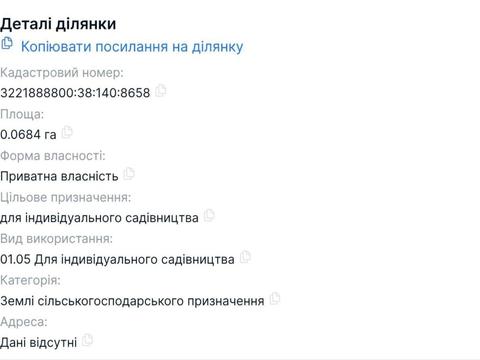 участок по адресу Широка
