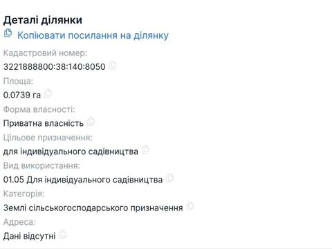 ділянка за адресою Шафранова