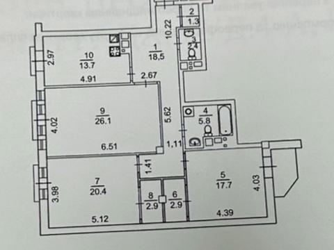 квартира по адресу Щекавицкая ул., 30/39