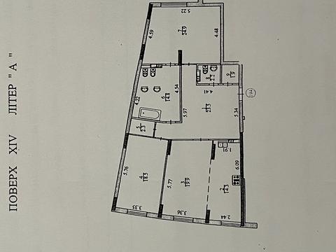 квартира за адресою В'ячеслава Чорновола вул., 27