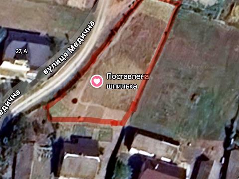 ділянка за адресою Медична