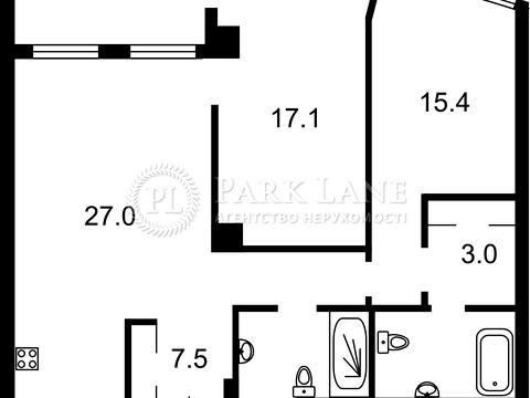 квартира за адресою Іоанна Павла II вул. (Патріса Лумумби), (Будинок 3)
