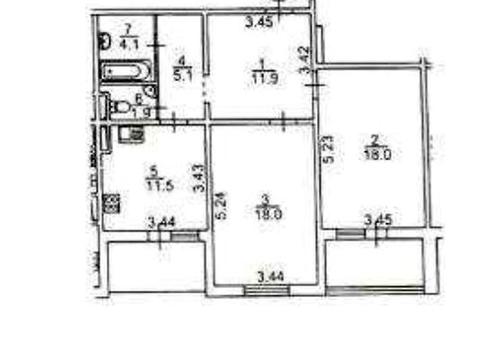 квартира по адресу Николая Закревского ул., 95-Б