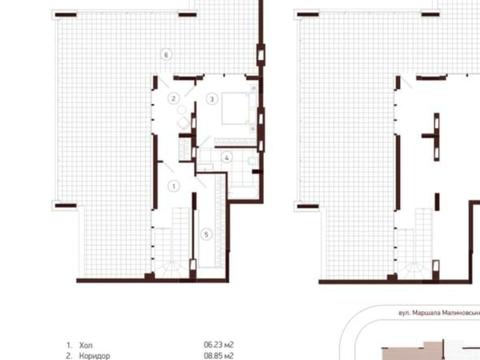 квартира по адресу Оболонский просп., 6-А