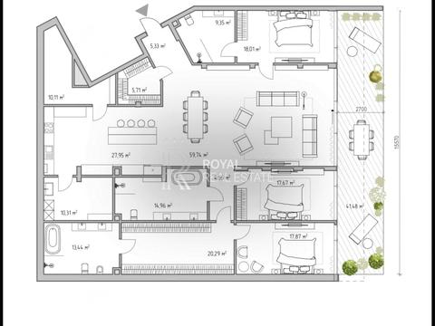 квартира по адресу Луговая ул., (Будинок 1)