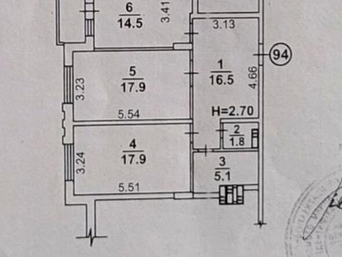 квартира по адресу Левітана ул., 3