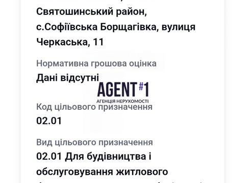 ділянка за адресою 