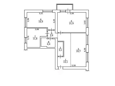 квартира за адресою Почайнинська вул., 53/55