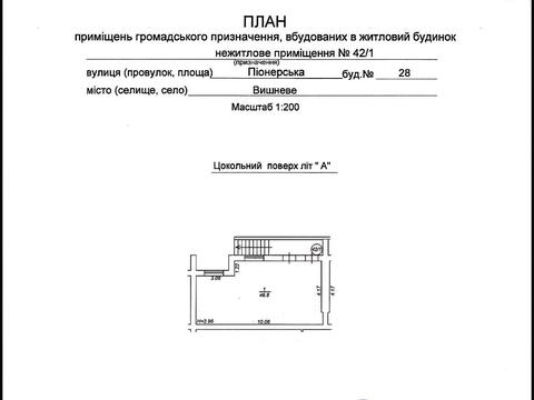 комерційна за адресою Молодіжна вул. (Піонерська), 28