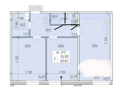 квартира по адресу Михаила Максимовича ул. (Трутенко Онуфрия), 26-Д