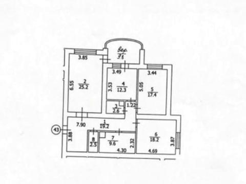 квартира за адресою Володимира Івасюка просп. (Героїв Сталінграду), 6-Б