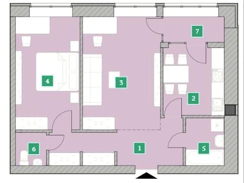 квартира за адресою с. Сокільники, Героїв Крут вул., 4-Б