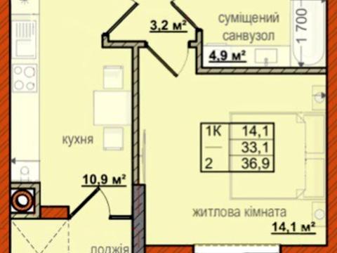 квартира за адресою Вовчинецька вул., 207