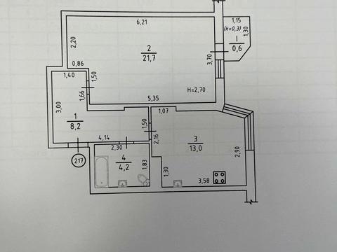 квартира за адресою Степана Рудницького вул. (Академіка Вільямса), 3-А