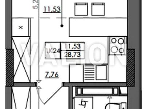 квартира по адресу Столичное шоссе, (Будинок 7)