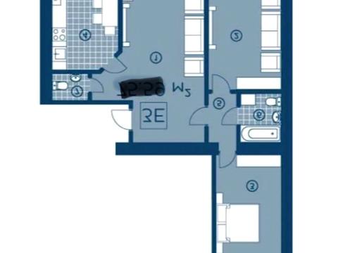 квартира по адресу Амосова ул., 4