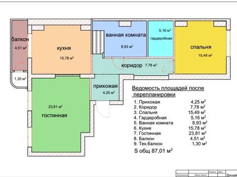 квартира по адресу Победы просп., 65г к2