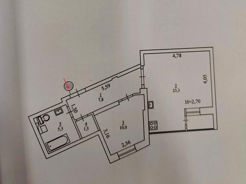 квартира по адресу Княжий Затон ул., 9