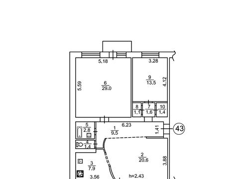 квартира по адресу Берлинского Максима ул., 25-А