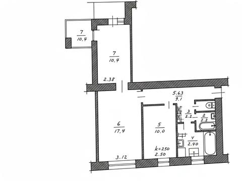 квартира за адресою Європейська вул. (Фрунзе), 54