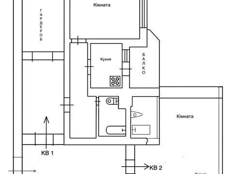 квартира по адресу Леся Курбаса просп., 1-Б