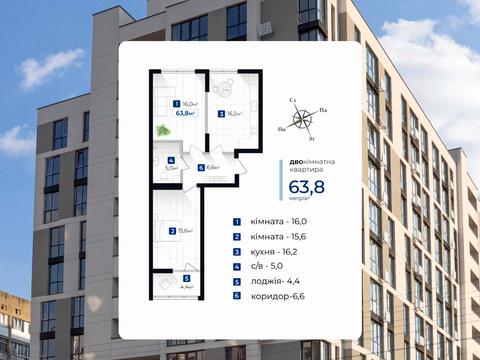 квартира по адресу Гната Хоткевича ул., (Будинок)