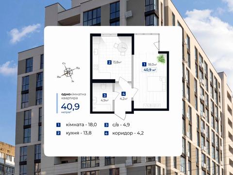 квартира по адресу Гната Хоткевича ул., (Будинок)