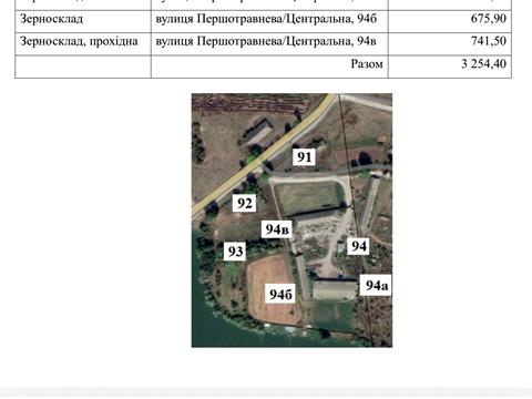 ділянка за адресою Першотравнева, 91