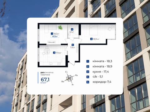 квартира по адресу Гната Хоткевича ул., (Будинок)