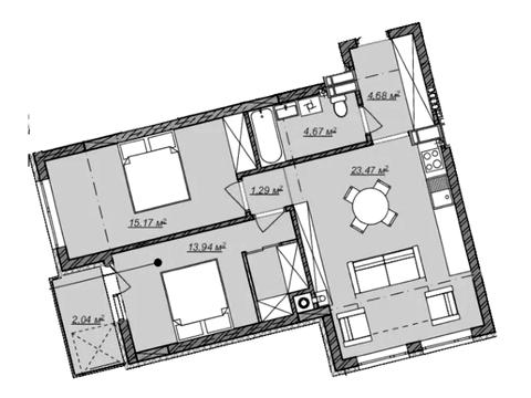 квартира по адресу Бузковая ул., (Будинок)